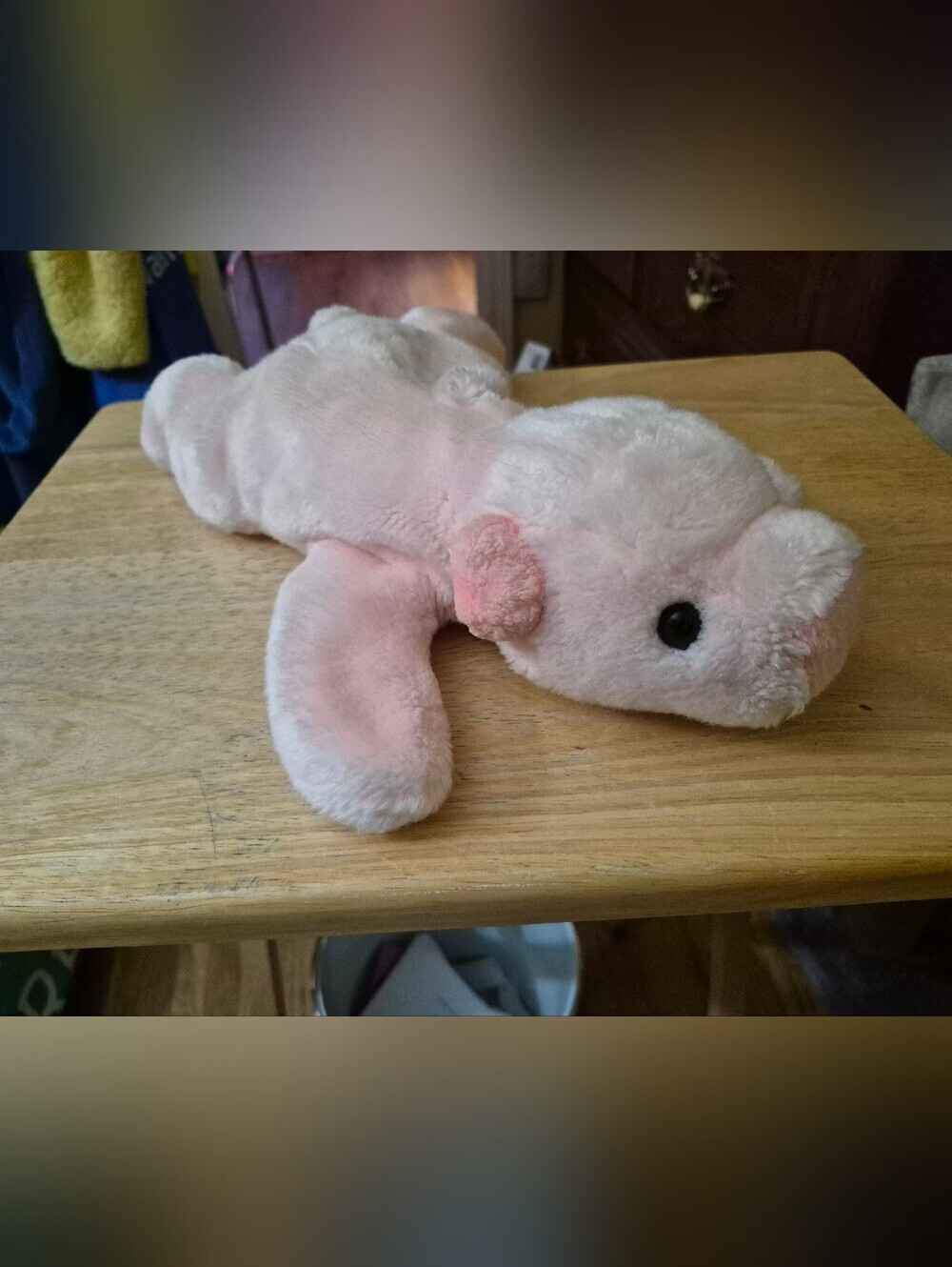 Ty Beanie Babies Squealer Pig Plush 14 Inch